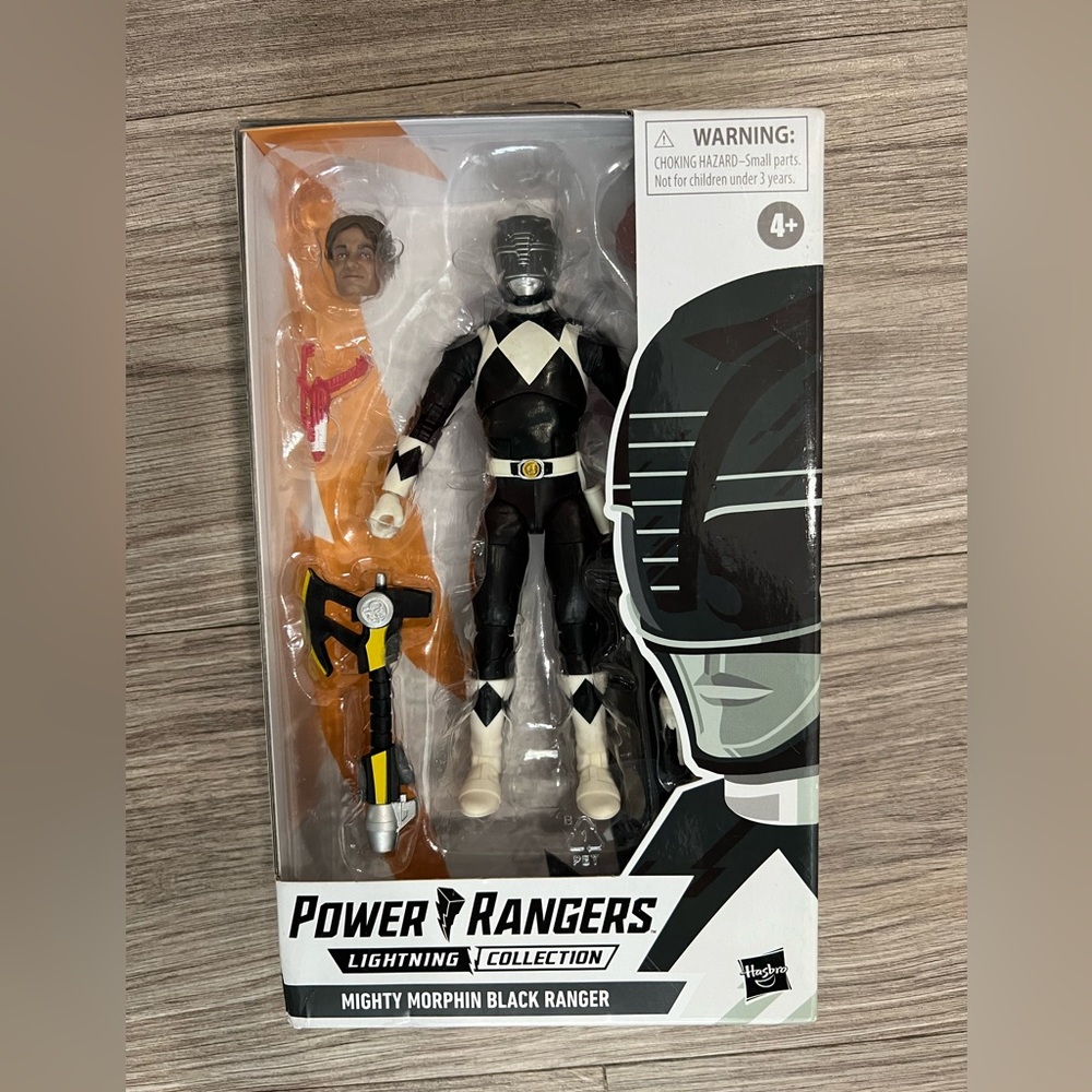 Hasbro Power Rangers lightning collection Mighty Morphing Black Ranger